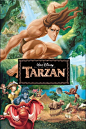 [1937－2014 ] 迪士尼电影海报欣赏——《泰山》Tarzan