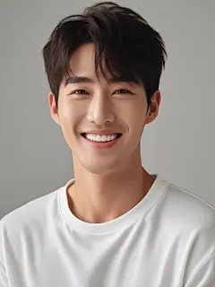 亚洲帅哥微笑肖像7
