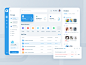 File Manager Dashboard by ilham yoga for Omnicreativora on Dribbble