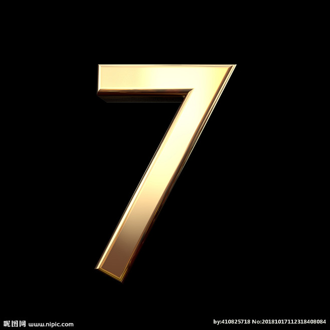 C4D 金属数字  金属字