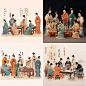 yozshulmaran0907_Several_Chinese_ancient_costume_figures_from_t_b89aa3d7-6f33-480d-9fa8-17104dc7a642