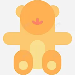 泰迪熊图标 平面电商 创意素材