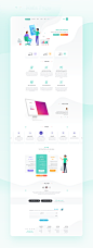 Salla eCommerce platform website UI/UX Design