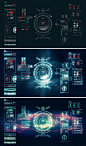 Space Age UI on Behance