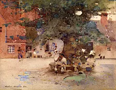 {其他}水粉，水彩画（人物 ，场景，静物）