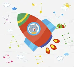 红色火箭 免抠png 设计图片 免费下载 页面网页 平面电商 创意素材