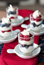 white chocolate coconut mousse parfaits 