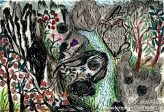 没有太晚的开始只有过早的放弃，中国“梵高奶奶”常秀峰作品欣赏