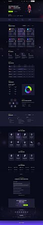 GamFi - Metaverse Web3 IGO/IDO Token Launchpad Figma Template