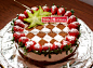 圣诞_草莓棋格蛋糕