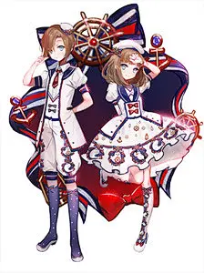 插画 人物 萝莉 洋服 洛丽塔 洋装 水手服 ロリータ服装 覺醒 [pixiv]