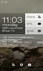 Storm Android Homescreen by filipovsky - MyColorscreen