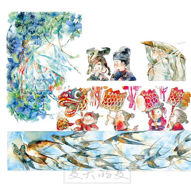 SUMMER 循环分装 唐斯托 花灯会/...