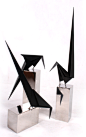 现代简约不锈钢铁艺艺术抽象鸟摆件样板房别墅大厅雕塑摆件软装-淘宝网