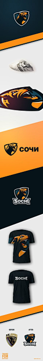 Leopard logo - for sale on Behance