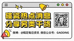 简约弹窗手绘关注二维码