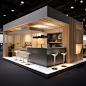 booth Exhibition  Stand expo Event creative modern 3ds max Render