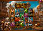 STEAMPUNK Steam Game Art mobile game casino slot slot game game design  Steampunk art Character design 
