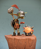 Goblins, Miroslav Dimitrov : I realised that I can't leave this guy alone, so I decided to add and his friend. And here they are together! Inspired by the awesome illustration of John Loren!