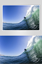 海浪图片冲浪巨浪摄影图
