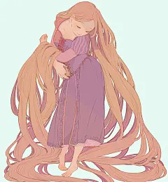 【童话】莴苣姑娘特辑 : 大家都看过格林童话里非常有名的长发公主的故事《莴苣姑娘》吗？讲述的是一个被女巫关在高塔上，拥有一头金色长发的姑娘的故事。
“莴苣”是一种孕妇吃了很有好处的蔬菜的名字。
长发公主因为莴苣换来了被女巫幽禁，在与王子相遇后相知相爱…。在美丽的背后隐藏了很多感人的故事。本特辑便是以此为主题的作品合集。