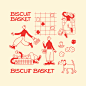 Biscuit 甜品店VI设计-古田路9号-品牌创意/版权保护平台