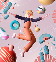 小强继续走采集到C4D