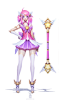 Star Guardian Lux Concept Art by ZeroNis