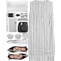 A fashion look from August 2016 featuring white dress, kate spade flats and clear pouch. Browse and shop related looks.