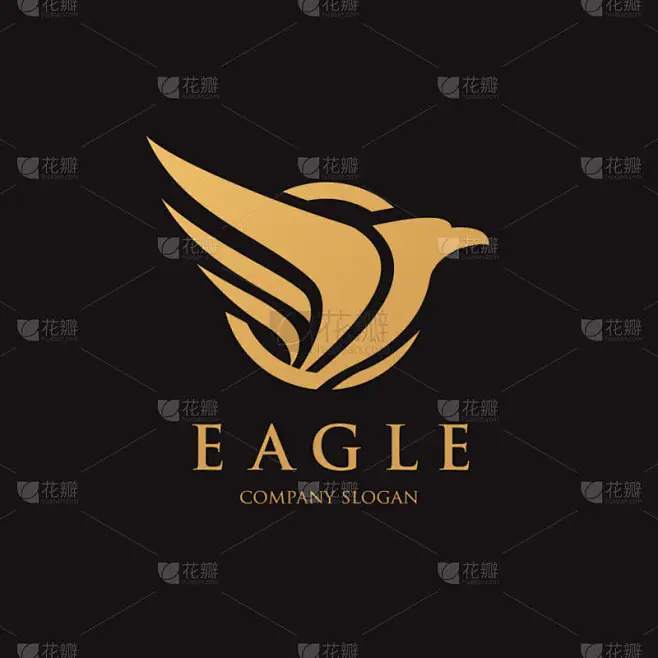 飞鹰 Logo，小鸟标志套装，猎鹰徽标，鹰标志，矢量标志模板 图片_动物-图片图片素材-花瓣网