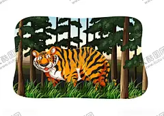 老虎 【酷图网】老虎,卡通老虎,卡通,虎,插图,插画,手绘老虎,老虎素材,老虎纹理,老虎插画,老虎纹身,服装背景,老虎刺绣,印花,设计装饰,十二生肖,ai图案,老虎矢量图片,eps素材