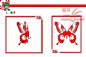 一组漂亮的动物剪纸教程