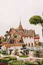 泰国曼谷的大皇宫和 Khlongs (62)