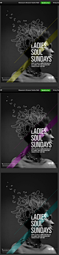 Soul Sundays at Left Bank / Music Poster on Behance