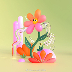 花木成畦手自栽采集到C4D