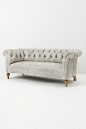 swoon. Milo Sofa, light grey, Anthropologie