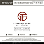 T F G字母 家居 logo