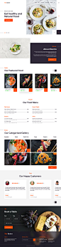 Restaurant template