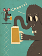 A mouse and an elephant walk into a bar…

Day 4. Cheers