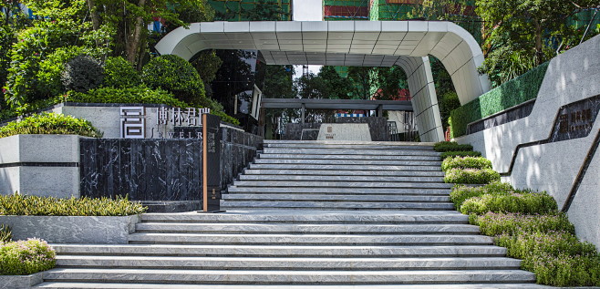 沙井柏林君瑞 展示区 现代 入口门楼 特...