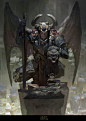 Orcus ,Necrodemon, Ruan Jia : Orcus ,Necrodemon by Ruan Jia on ArtStation.