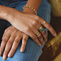Rings : Perfect for stacking or wearing solo, Daisy London's collection of 18k gold and silver rings ranges from statement signets to delicate chains. Take a look today.