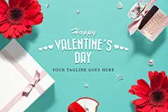 情人节礼盒海报