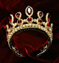 Russian ruby tiara.