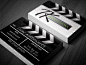 Business card we designed for a local videographer and production company    http://www.nerdydesigns.com