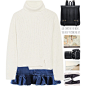 Skirt: http://www.romwe.com/Flounce-Denim-Bodycon-Blue-Skirt-p-149480-cat-682.html?utm_source=polyvore&utm_medium=set&url_from=scarlett-morwenna

Sneakers: http://www.romwe.com/Grey-Round-Toe-Weave-Thick-soled-Flats-p-147104-cat-701.html?utm_sourc