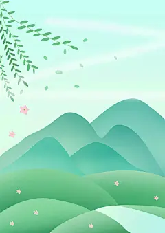 绿色手绘中国风清明节创意海报jpg高清背景_新图网 https://ixintu.com 传统文化 农历节气 山 手绘 春天到了 春天来了 春季 柳条 清明 温暖 矢量 节气文化 雨伞