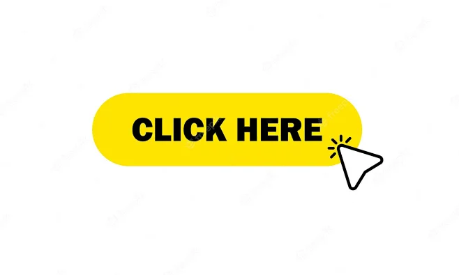Vector click yellow button with arrow pointer clicking-花瓣网