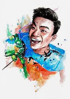 王宝强手绘插画高清素材 人物画 创意插画 图书插图 手绘插画 电脑插画 免抠png 设计图片 免费下载
