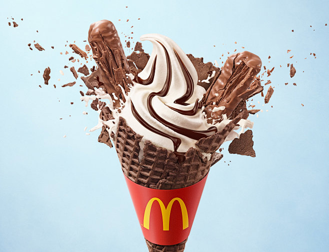 麦当劳甜筒